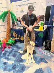 iahss conference with canine team